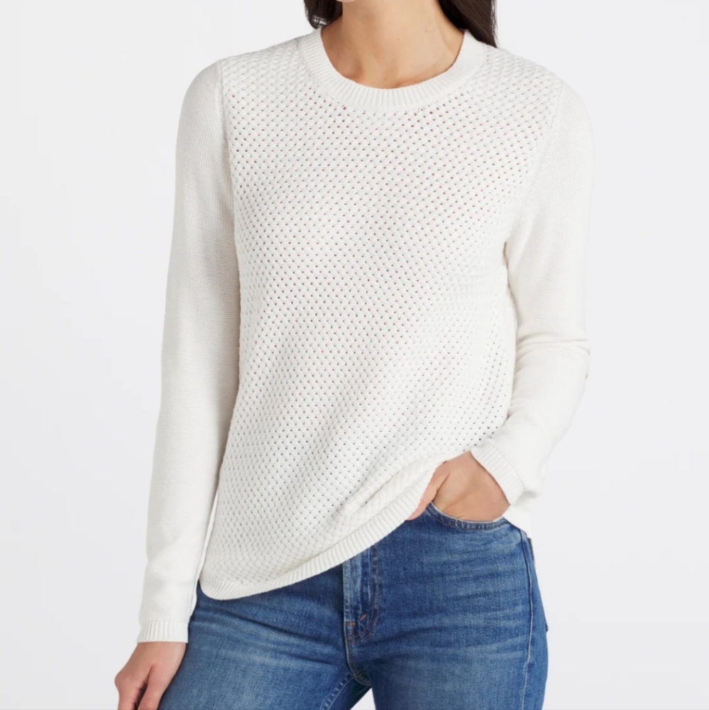 NWT Knitted Elbow Patch Sweater